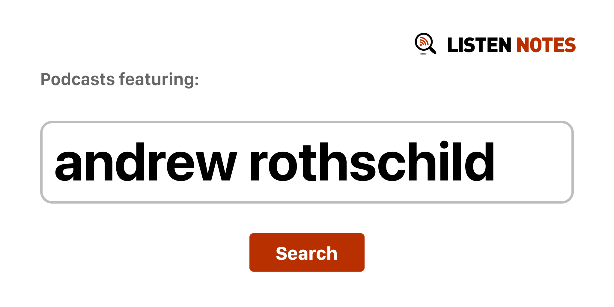 Andrew Rothschild Top podcast episodes